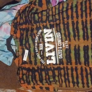 Custom Reverse Tie Dye 3XL " Dazing and Confused Tshirt